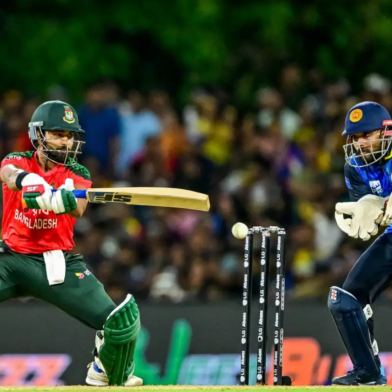 Shamim Hossain stands tall as Bangladesh square up T20 series